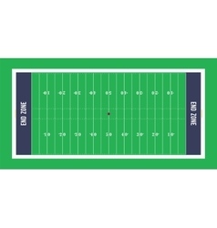 American football field vertical background Vector Image