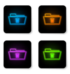 Folder Icon Neon Vector Images (over 1,700)