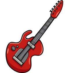 Guitar Clip Art Cartoon Royalty Free Vector Image