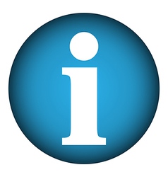 Info button Royalty Free Vector Image - VectorStock