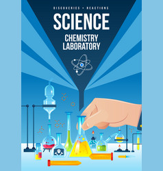 Science laboratory vertical banners Royalty Free Vector