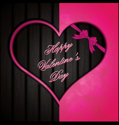 Happy valentines day vector