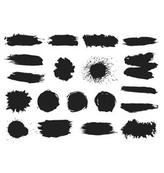 Vintage ink splatter grunge distressed Royalty Free Vector