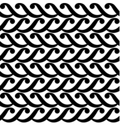 Seamless geometric curl pattern abstract Vector Image