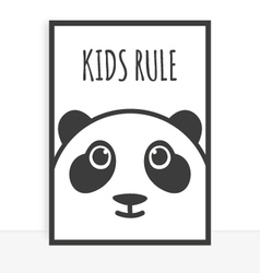 Greeting card with cute koalas boy and girl Vector Image