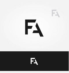 Letter Fa Logo Vector Images (over 1,500)