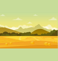 Autumn landscape Royalty Free Vector Image - VectorStock