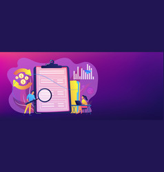 Cash flow statement concept Royalty Free Vector Image
