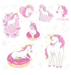 Cute sea creatures Royalty Free Vector Image - VectorStock