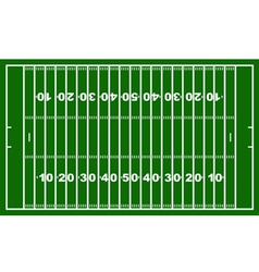 American football field Royalty Free Vector Image