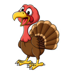 Turkey Cartoon Royalty Free Vector Image - Vectorstock