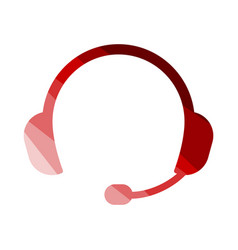 Headset icon Royalty Free Vector Image - VectorStock