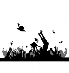 Graduation party Royalty Free Vector Image - VectorStock