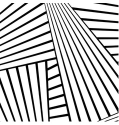 Black abstract lines white background image Vector Image