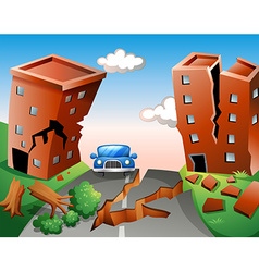 earthquake crack drawing vector images over 100