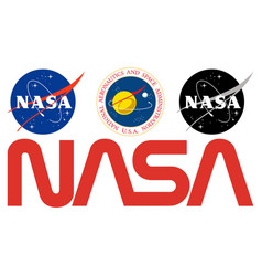 Nasa logo Royalty Free Vector Image - VectorStock