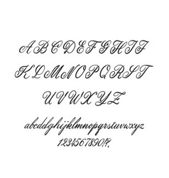 Cursive Tattoos Vector Images Over 130