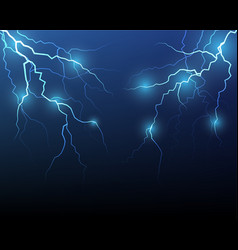 Lightning flash strike background Royalty Free Vector Image