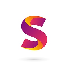letter s logo icon design template elements vector image