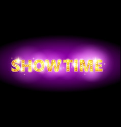 Party time neon sign Royalty Free Vector Image