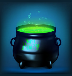 Halloween Witches Cauldron Drawing Royalty Free Vector Image