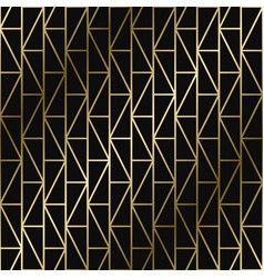 Geometric art deco pattern - seamless Royalty Free Vector