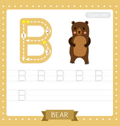 Flashcard Letter B is for Bear Vector Images (32)