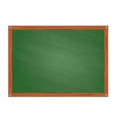 School green board in cartoon style Royalty Free Vector