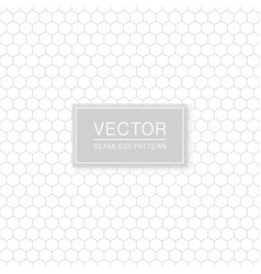 Hexagon seamless pattern retro style backdrop Vector Image