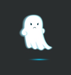 Cute ghost single 1 Royalty Free Vector Image - VectorStock