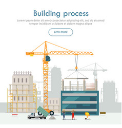 Home Building Construction Process Vector Images Over 880