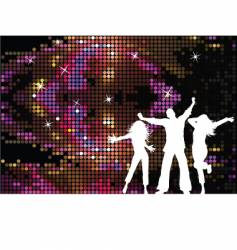Dancing people Royalty Free Vector Image - VectorStock