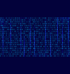 Binary code internet security concept Royalty Free Vector