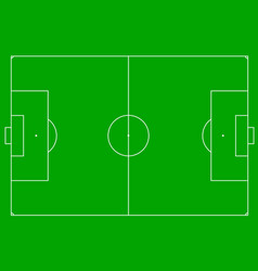 soccer pitch vector images over 3 000 vectorstock