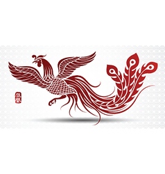 Chinese phoenix Royalty Free Vector Image - VectorStock