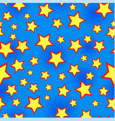 Comic elements colorful seamless pattern Vector Image