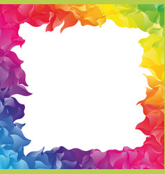 Color abstract frame Royalty Free Vector Image