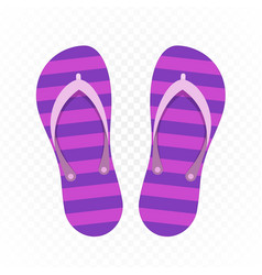 Flip flops set Royalty Free Vector Image - VectorStock