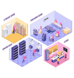 Bakery shop design concept Royalty Free Vector Image