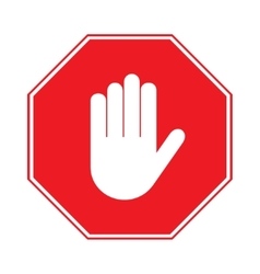 Stop sign Royalty Free Vector Image - VectorStock