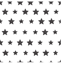 Seamless stars pattern Royalty Free Vector Image
