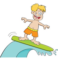 Cartoon boy riding a skate board Royalty Free Vector Image