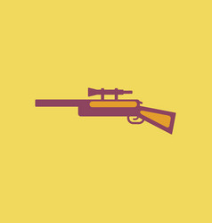 Sniper rifle eps Royalty Free Vector Image - VectorStock