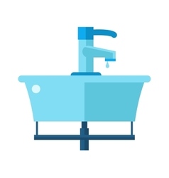 Water tap icon cartoon style Royalty Free Vector Image