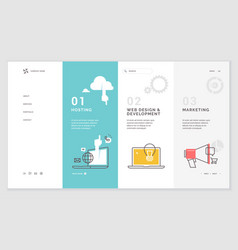 Web design kit Royalty Free Vector Image - VectorStock