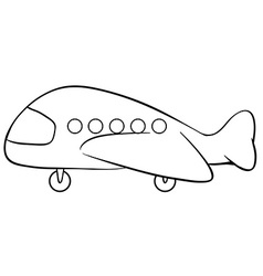 Airplane Royalty Free Vector Image - VectorStock