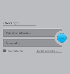 User cloud login Royalty Free Vector Image - VectorStock