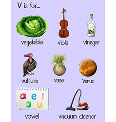 Flashcard Letter V Vector Images (over 110)
