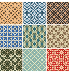 Vintage ornament patterns Royalty Free Vector Image