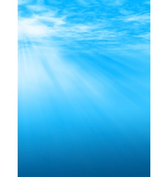 Undersea light Royalty Free Vector Image - VectorStock